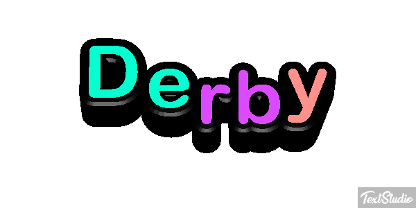 Derby Texteffekt
