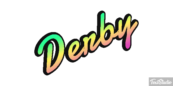 Derby Texteffekt