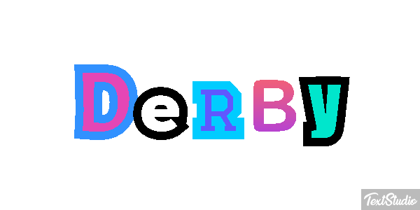 Derby Texteffekt
