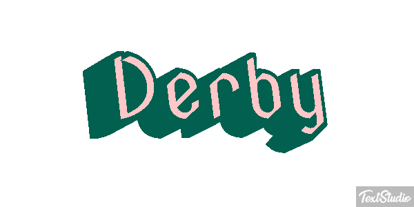 Derby Texteffekt