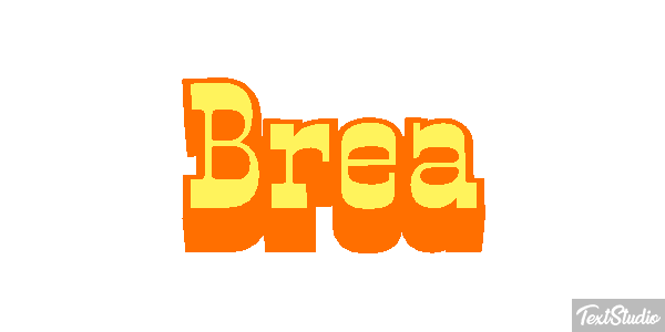 Brea Efecto de texto