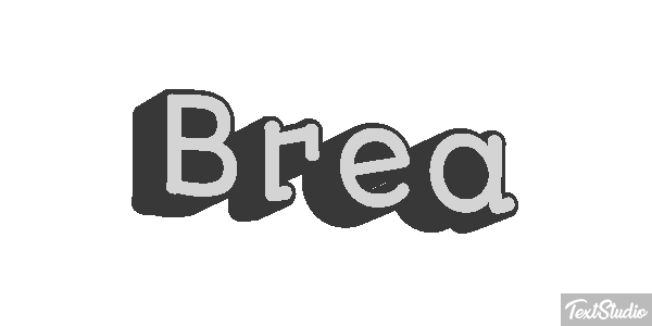 Brea Efecto de texto