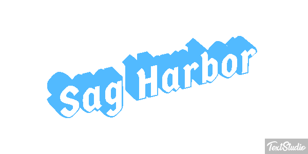 Sag Harbor Efekt tekstowy