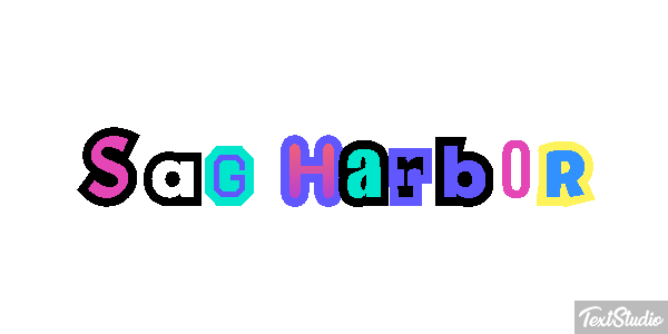 Sag Harbor Efekt tekstowy