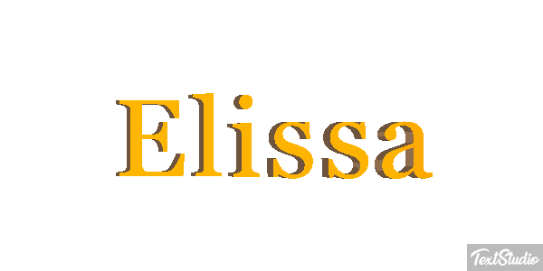 Elissa Texteffekt