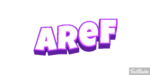 Aref Text effect