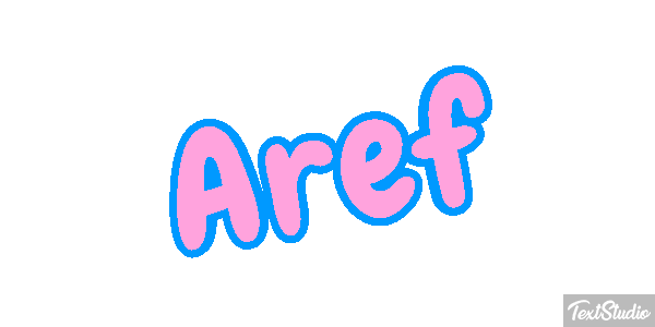 Aref Text effect