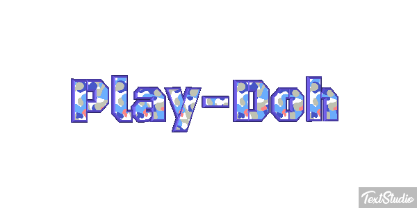 Play-Doh Tekst effect