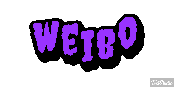 Weibo Efekt tekstowy