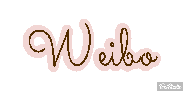 Weibo Efekt tekstowy