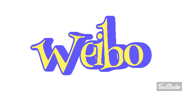 Weibo Efekt tekstowy