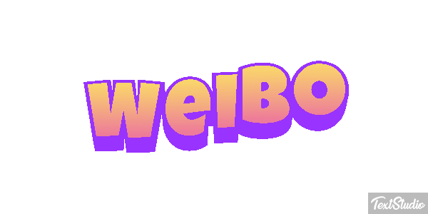 Weibo Efekt tekstowy