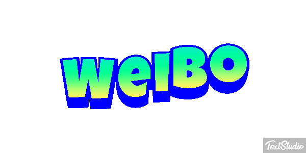 Weibo Efekt tekstowy