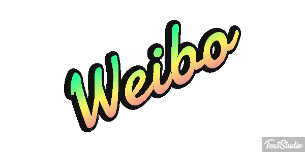 Weibo Efekt tekstowy