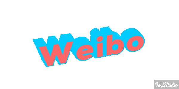 Weibo Efekt tekstowy