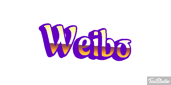 Weibo Efekt tekstowy