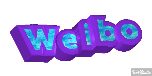 Weibo Efekt tekstowy