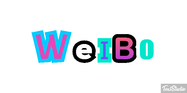 Weibo Efekt tekstowy