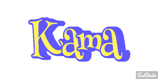 Kama Tekst effect