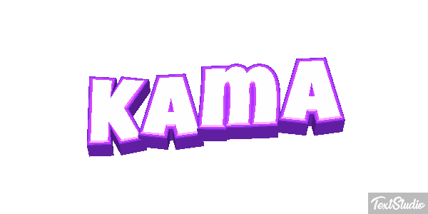 Kama Tekst effect
