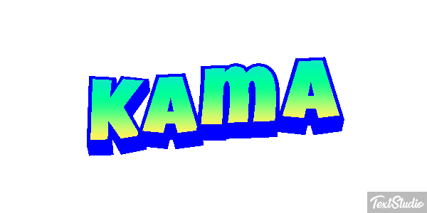 Kama Tekst effect