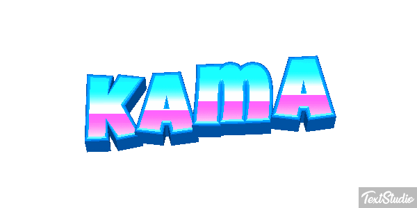 Kama Tekst effect