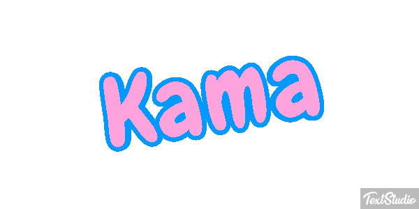 Kama Tekst effect