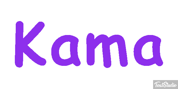 Kama Tekst effect