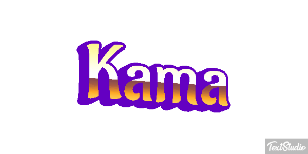 Kama Tekst effect
