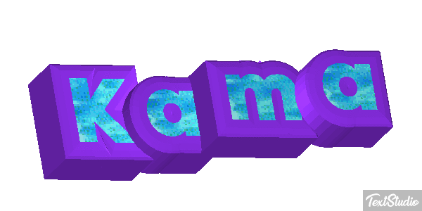Kama Tekst effect