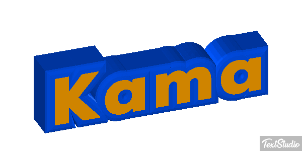 Kama Tekst effect