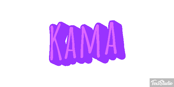 Kama Tekst effect