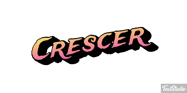 Crescer Effetto testo