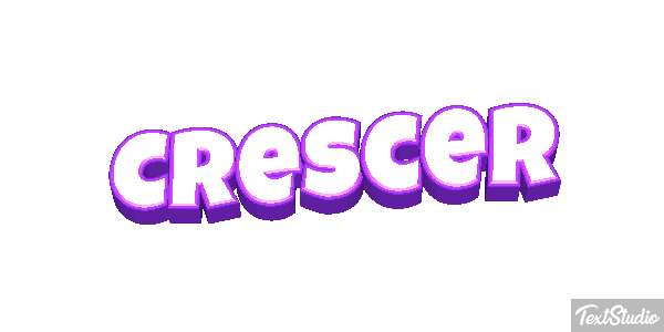 Crescer Effetto testo