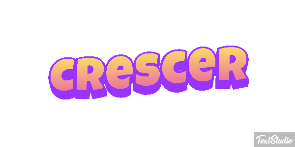 Crescer Effetto testo