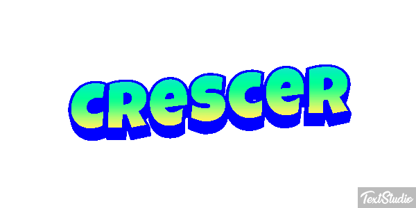 Crescer Effetto testo