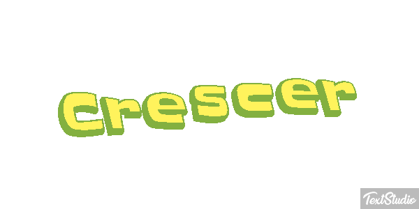 Crescer Effetto testo