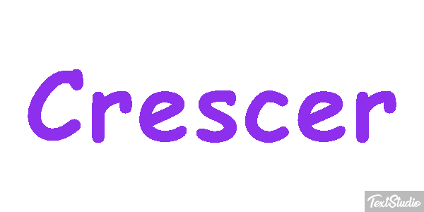 Crescer Effetto testo