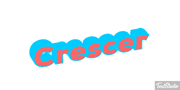 Crescer Effetto testo