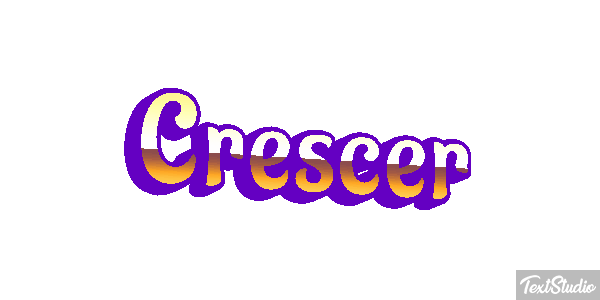 Crescer Effetto testo