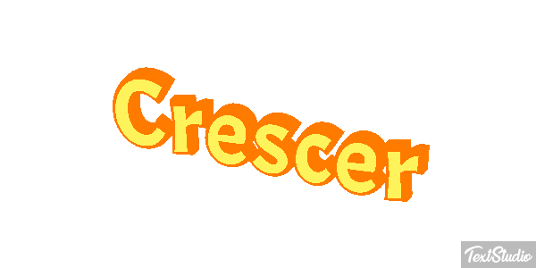 Crescer Effetto testo