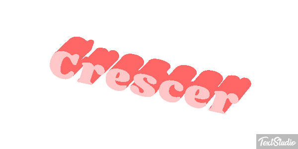 Crescer Effetto testo