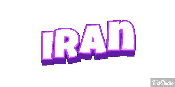 Iran Text effect