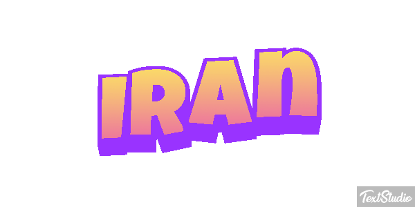 Iran Text effect