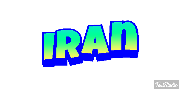 Iran Text effect
