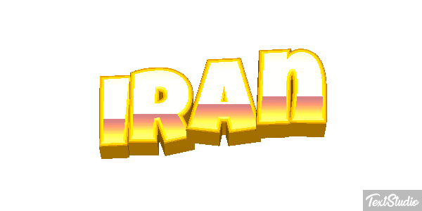 Iran Text effect