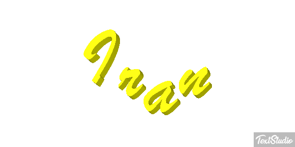 Iran Text effect