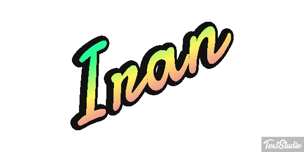 Iran Text effect