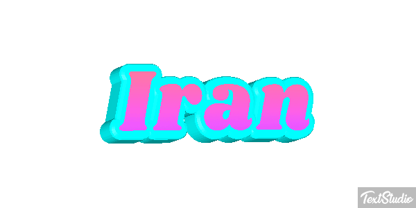 Iran Text effect