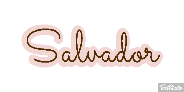 Salvador Effetto testo